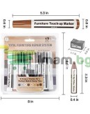 Комплект маркери и пастели за ремонт на мебели, 17 части